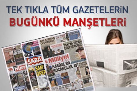 16 Şubat 2012 günün gazete manşetleri