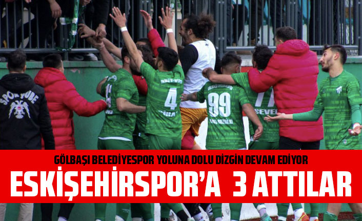 Gölbaşı Belediye Spor, Eskişehirspor'u yendi