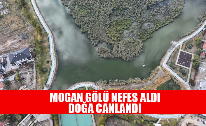 MOGAN GÖLÜ NEFES ALDI, DOĞA CANLANDI