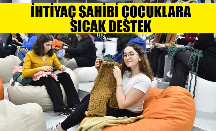 İHTİYAÇ SAHİBİ ÇOCUKLARA SICAK DESTEK