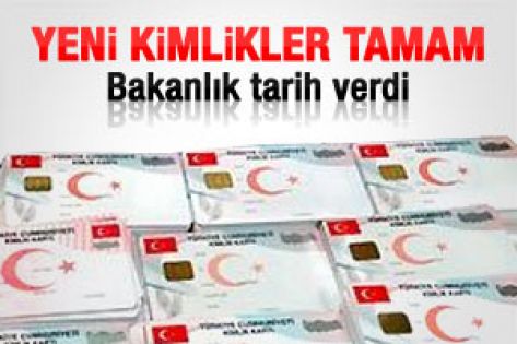 220 bin yeni kimlik kartı dağıtıldı