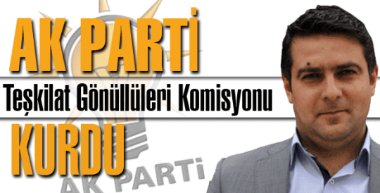 Ak Parti'de Yeni Bir komisyon