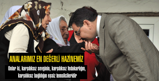 “Analarımız en değerli hazinemiz”