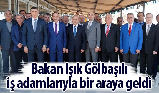 Bakan Işık Gölbaşı'nda