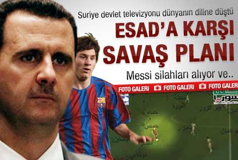 Beşar Esad'a savaş planı