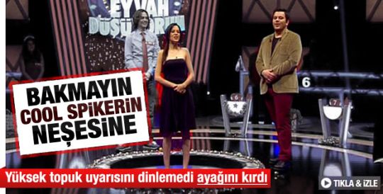 Dilara Gönder'in ayağının kırıldığı o düşüş - Video