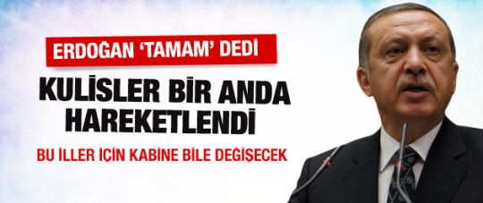 Erdoğan tamam dedi kulisler karıştı