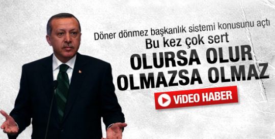 Erdoğan'dan başkanlık sistemi açıklaması