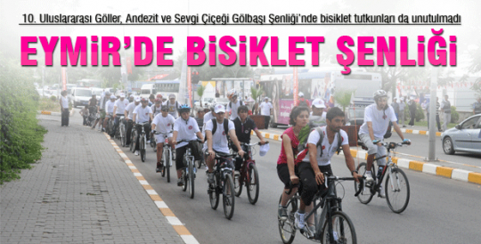 Eymir'de Bisiklet Şenliği