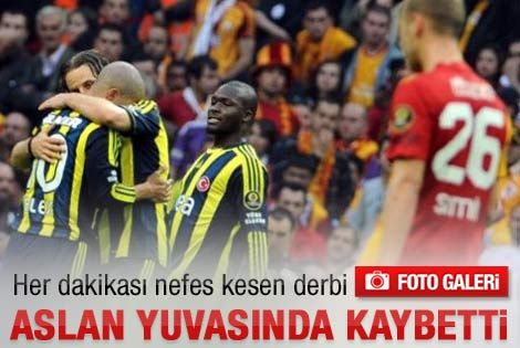 Galatasaray Fenerbahçe derbisi Fener'in 