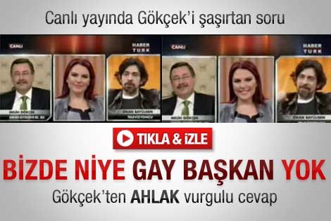 Gökçek'i şaşırtan gay sorusu - Video