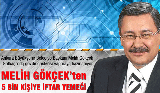 Gökçek'ten iftar yemeği