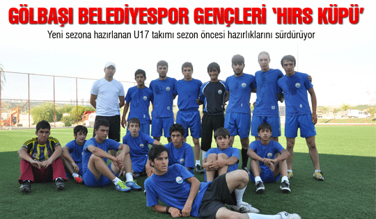 Gölbaşı Belediyespor gençleri 'Hırs Küpü'