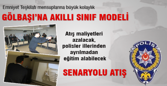 Gölbaşı'na akıllı sınıf modeli