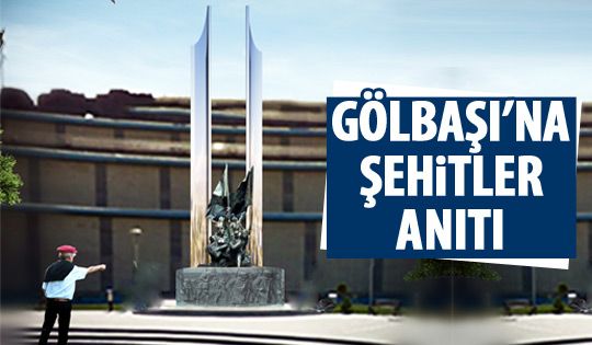 Gölbaşı'na anıt