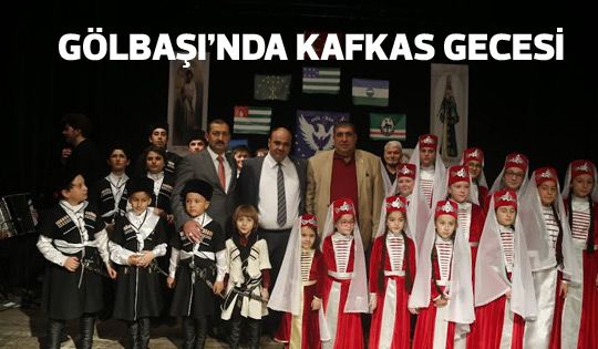 Gölbaşı'nda Kafkas gecesi