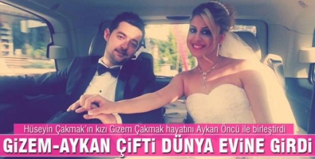 Hüseyin Çakmak kızını evlendirdi