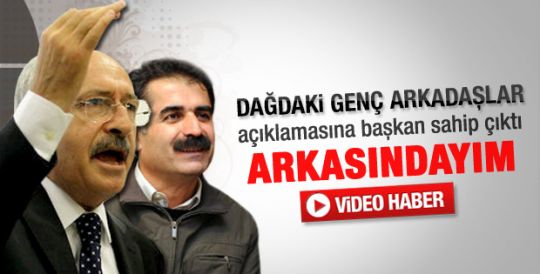 Kılıçdaroğlu: Hüseyin Aygün'ün arkasındayım