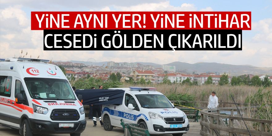 Mogan Gölü'nde Bir Kadın Cesedi Bulundu