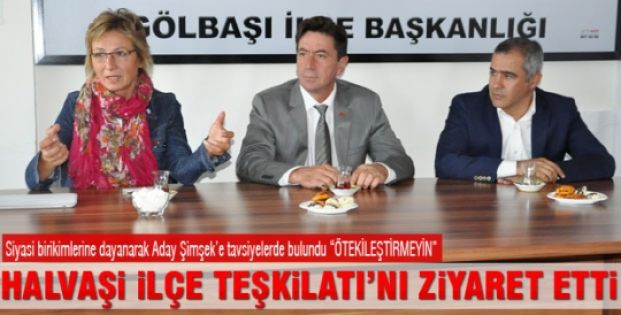 Nazmiye Halvaşi başarılar diledi