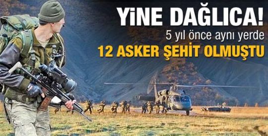 PKK 5 yıl sonra aynı noktaya saldırdı