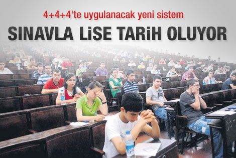 Sınavla yerleştirme dönemi sona eriyor