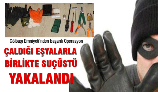 Suçüstü yakalandı