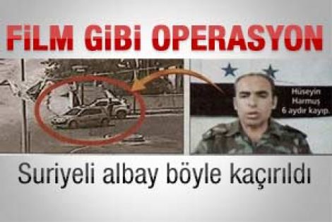 Suriyeli albaya film gibi operasyon