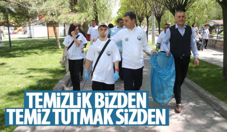 ‘Temizlik Bizden, Temiz Tutmak Sizden’