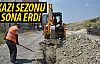 Başkent'te kazı sezonu bitti