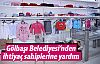 Gölbaşı Belediyesi'dnen yardım