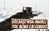 Gölbaşı'nda yol çalışmalar