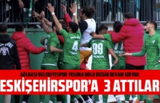 Gölbaşı Belediye Spor, Eskişehirspor'u yendi