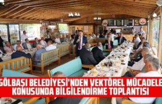 Gölbaşı Belediyesi’nden Vektörel Mücadele Konusunda...