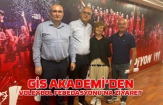 GİS Akademi'den Voleybol Federasyonu'na...