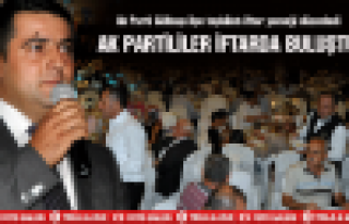 Ak Parti'den muhteşem iftar