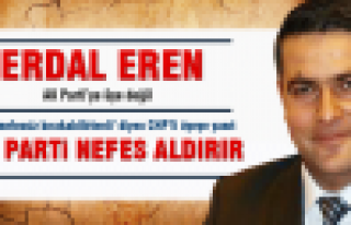 Erdal Eren Üyemiz değil