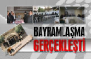 Gölbaşı’nda Bayramlaşma Gerçekleşti   