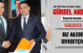 Gürsel Akbaş adaylık başvurusunu yaptı