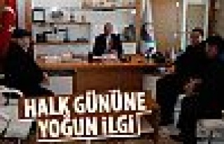 Halk gününe ilgi artıyor