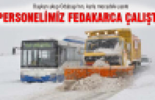 Personelimiz fedakarca çalıştı