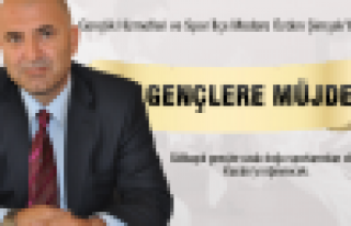 Şimşek'ten gençlere müjde