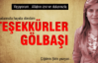 Teşekkürler Gölbaşı...