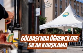 Belediyeden öğrencilere sıcak karşılama