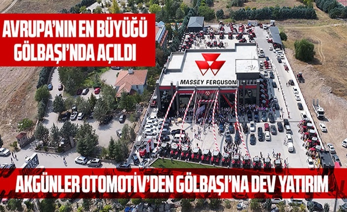 Akgünler Otomotiv Gölbaşı Plazası Görkemli Bir Törenle Açıldı